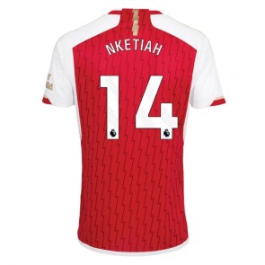 Arsenal Eddie Nketiah #14 Domaci Dres 2023-24 Kratak Rukavima